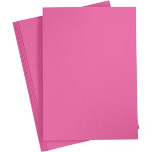 Gekleurd Karton A4 Roze 180 Gram 10 Vel
