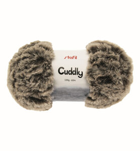 Cuddly Yarn, Mottled Dark Brown 100gr / 60mtr