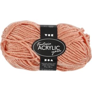 Fantasia Acrylgaren Beige 50 Gram 80 Meter