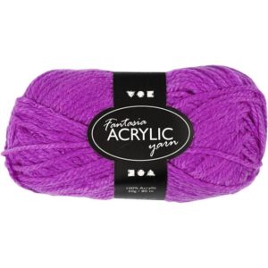Fantasia Acrylgaren Fuchsia 50 Gram 80 Meter