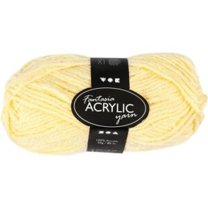 Fantasia Acrylgaren Licht Geel 50 Gram 80 Meter
