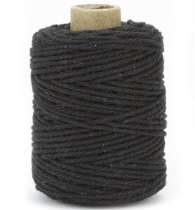 Vivant Katoen Koord Black 50mtr X 2mm