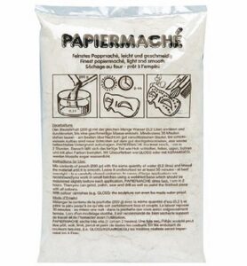 Papier Mâché Poeder 200gram Grijs