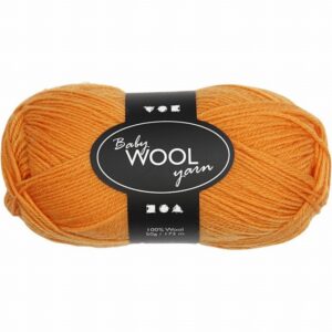 Baby Garen, Oranje, L: 172 M, 50 Gr