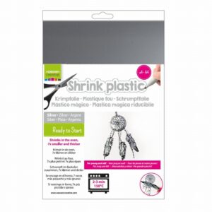 Vaessen Creative • Krimpfolie A4 Zilver 4 Vel
