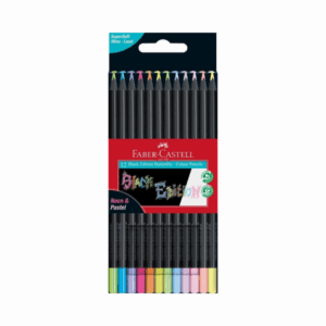 Faber Castell Black Edition 12 Stuks Neon + Pastel