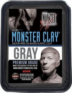 Monster Clay Medium Hardness Gray