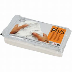 Zelfhardende Klei, Extra Wit 1000gr