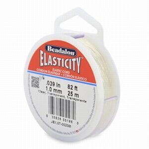 Beadalon Elasticity Elastiek 0,5mm 25 M Goud Satin