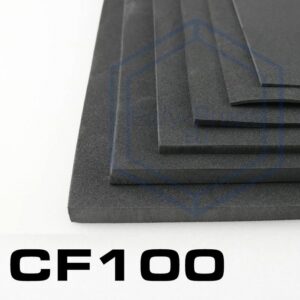 Eva Foam Black Cf100 3mm 1 X 2m