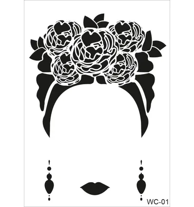 Cadence Stencil Wc01 21x29 Cm