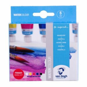 Van Gogh Aquarelverf Primaire Mengset 5 X 10 Ml Tubes
