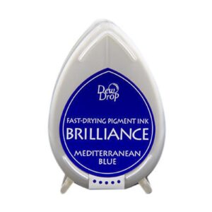 Brilliance Dew Drop Inktkussen Mediterrenian Blue