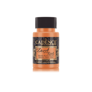 Cadence Dora Metallic Textielverf Oranje 1156 50ml