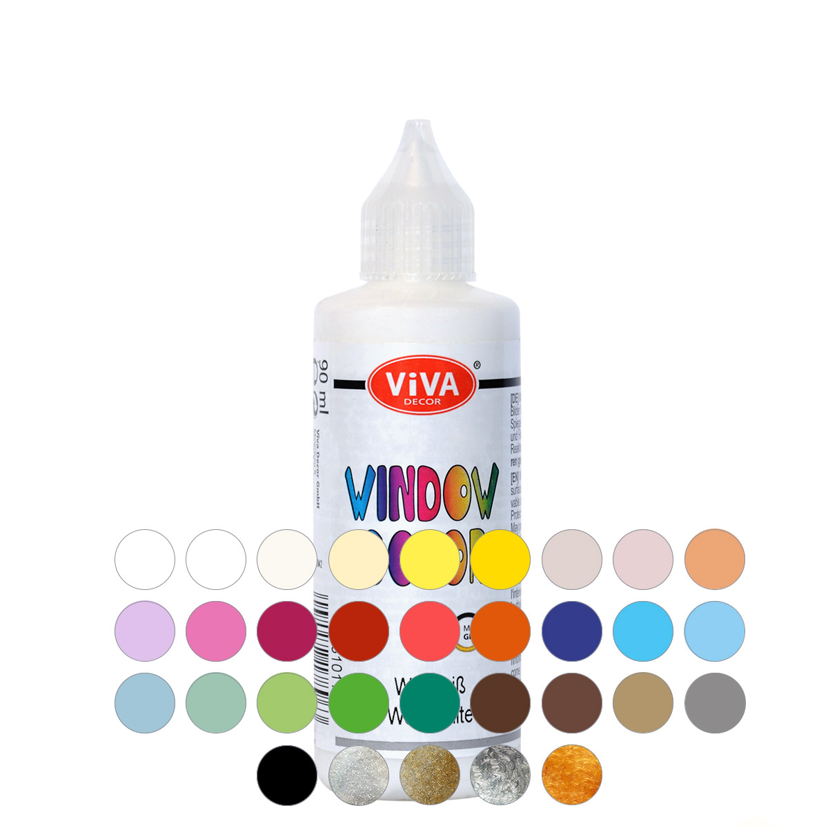 Viva Window Color Citroengeel 90ml Gallery Image 1