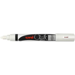Uni Chalk Marker 3ms Wit