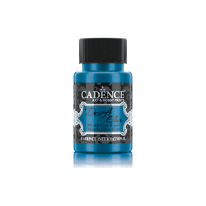 Cadence Dora Glas & Porselein Verf Metallic Dora Blauw 3134 50ml