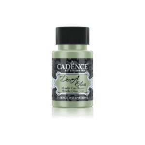 Cadence Dora Glas & Porselein Verf Metallic Mentolgroen 3146 50ml