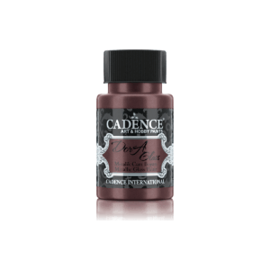 Cadence Dora Glas & Porselein Verf Metallic Kastanje Bruin 3168 50ml