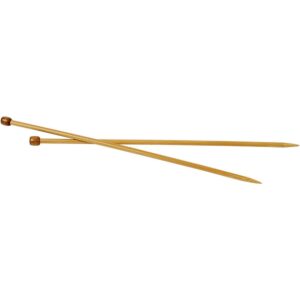 Breinaalden, Afm 6,5mm L: 35 Cm, 1 Paar