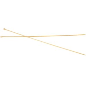 Breinaalden, Afm 2,5mm L: 35 Cm, 1 Paar