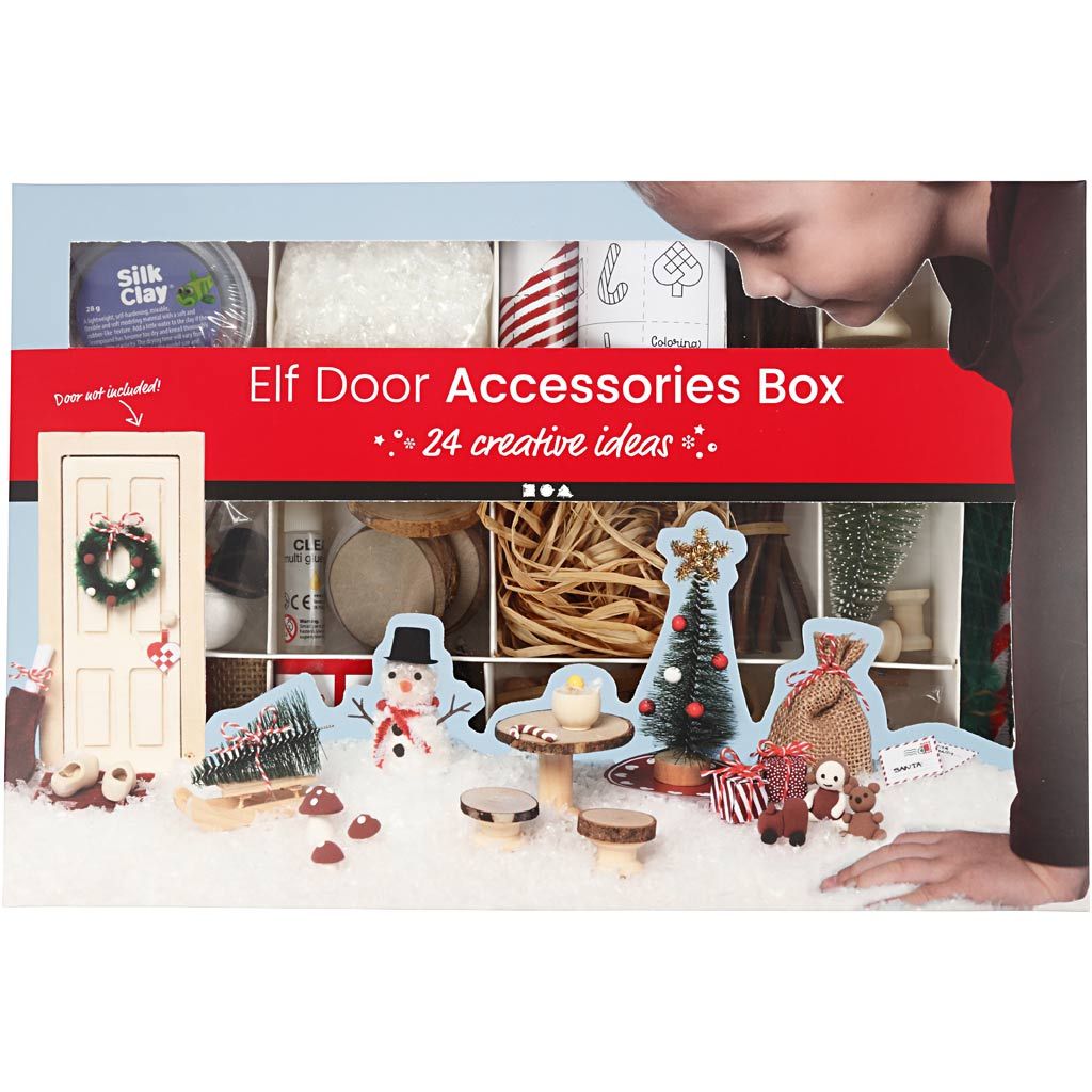 Kerstkabouter Accessoires Elf Door