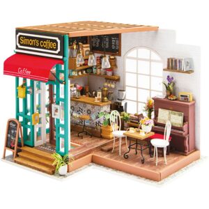 Diy Miniatuur Kamer Koffiehoek H: 19 Cm L: 22 6 Cm B: 19 4 Cm