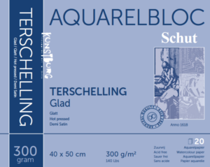 Schut Terschelling Glad Aquarelblok 40 X 50 Cm