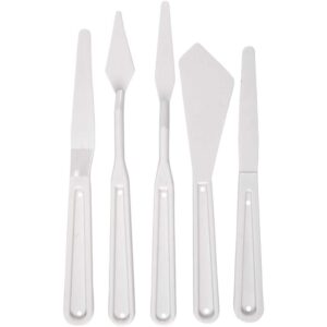 Artist Line Paletknife Paletmessen Plastic 5 Stuks
