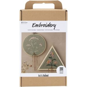 Hobbyset Borduurwerk Borduurframe Dusty Groen
