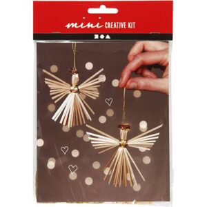 Creative Mini Kit Engel Van Stro H: 8 Cm