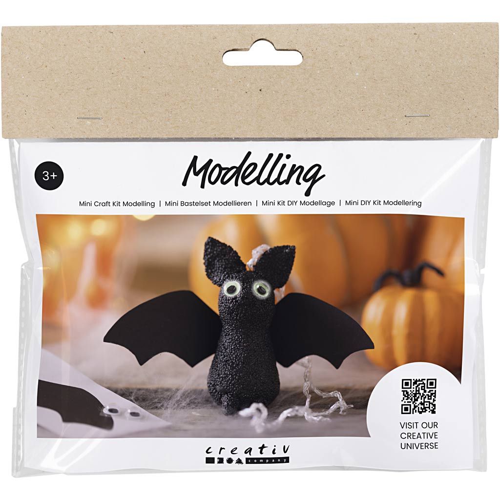 Mini Hobbyset Boetseren Vleermuis
