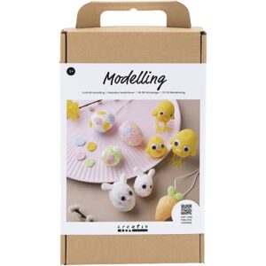Hobbyset Boetseren Paasfiguren Foam Clay En Silk Clay
