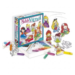 Hobbypakket Mobiel Met Prinsessen Om Te Kleuren