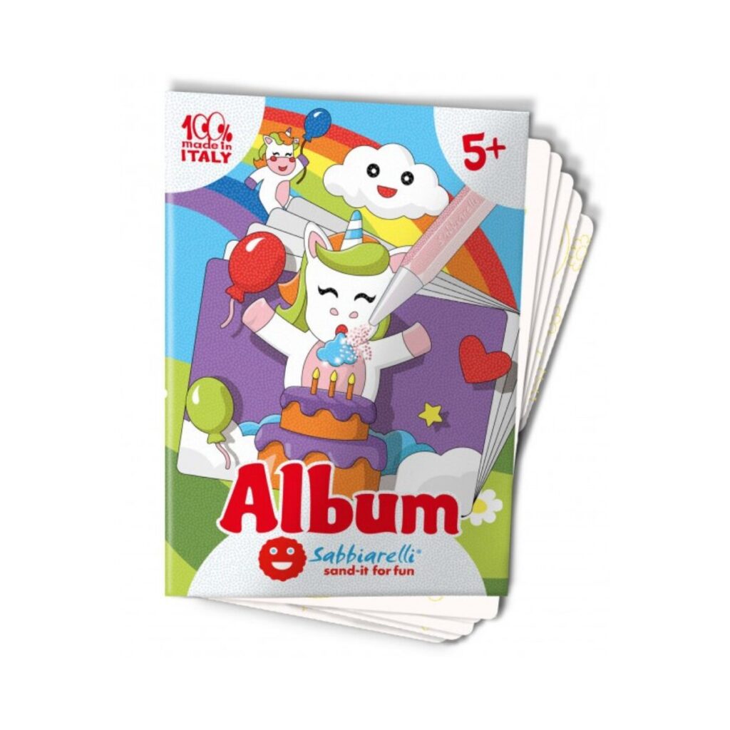 Sabbiarelli Zandschilderen Album Eenhoorns