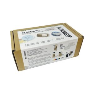 Jesmonite Ac100 Kit Mini Onderzetters Met Houder