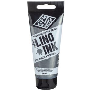 Essdee Block Printing Inkt 100ml Metallic Zilver
