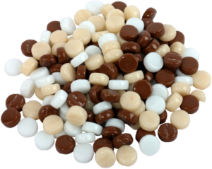Colourful Dots Mix Chocolade 100 Gr