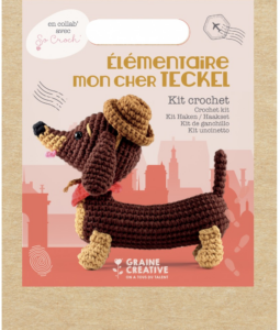 Graine Creative Amigurumi Haakpakket Teckel 18 Cm