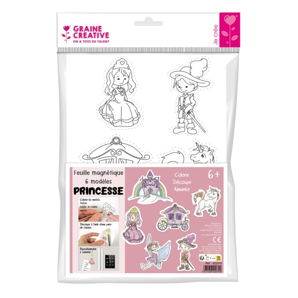 Graine Creative Magneten Kleuren Princessen