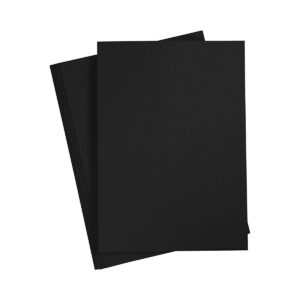 Gekleurd Karton A4 Zwart 180 Gram 20 Vel