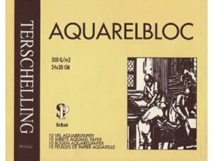 Schut Terschelling Classic Aquarelblok 300 18 X 24 Cm