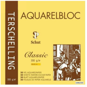 Schut Terschelling Classic Aquarelblok 300 30 X 30 Cm