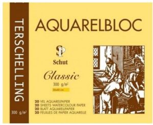 Schut Terschelling Classic Aquarelblok 300 30 X 40 Cm