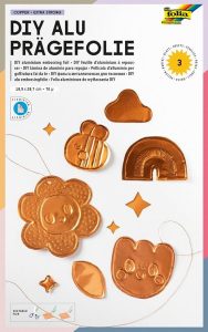 Folia Metallic Embossing Folie Koper | 3 Vel