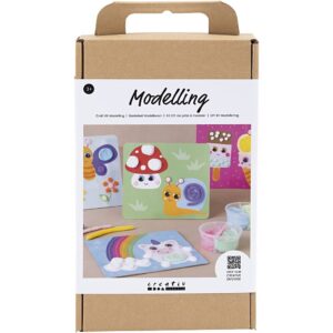 Diy Hobbypakket Boetseren Schilderijtjes Kids