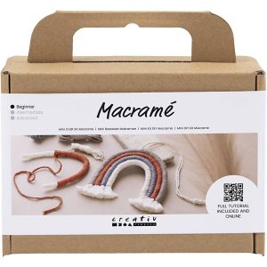 Mini Hobbyset Macramé Regenboog