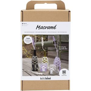 Hobbyset Macramé Glasdecoratie