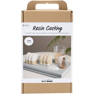 Diy Hobbypakket Hars Gieten Beeldje Beige Off White