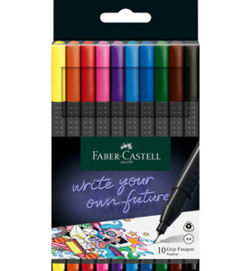 Fineliner Grip 0,4mm Etui 10 Stuks Assorti